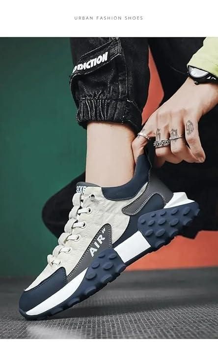 Men's Korean Style High-Top Casual Fashion Shoes