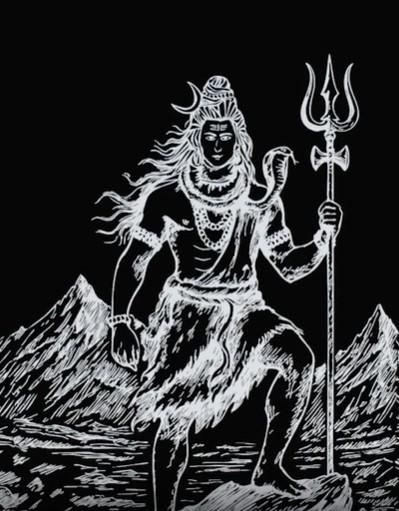 Eternal Shiv God Pendant with Chain – Men’s Necklace