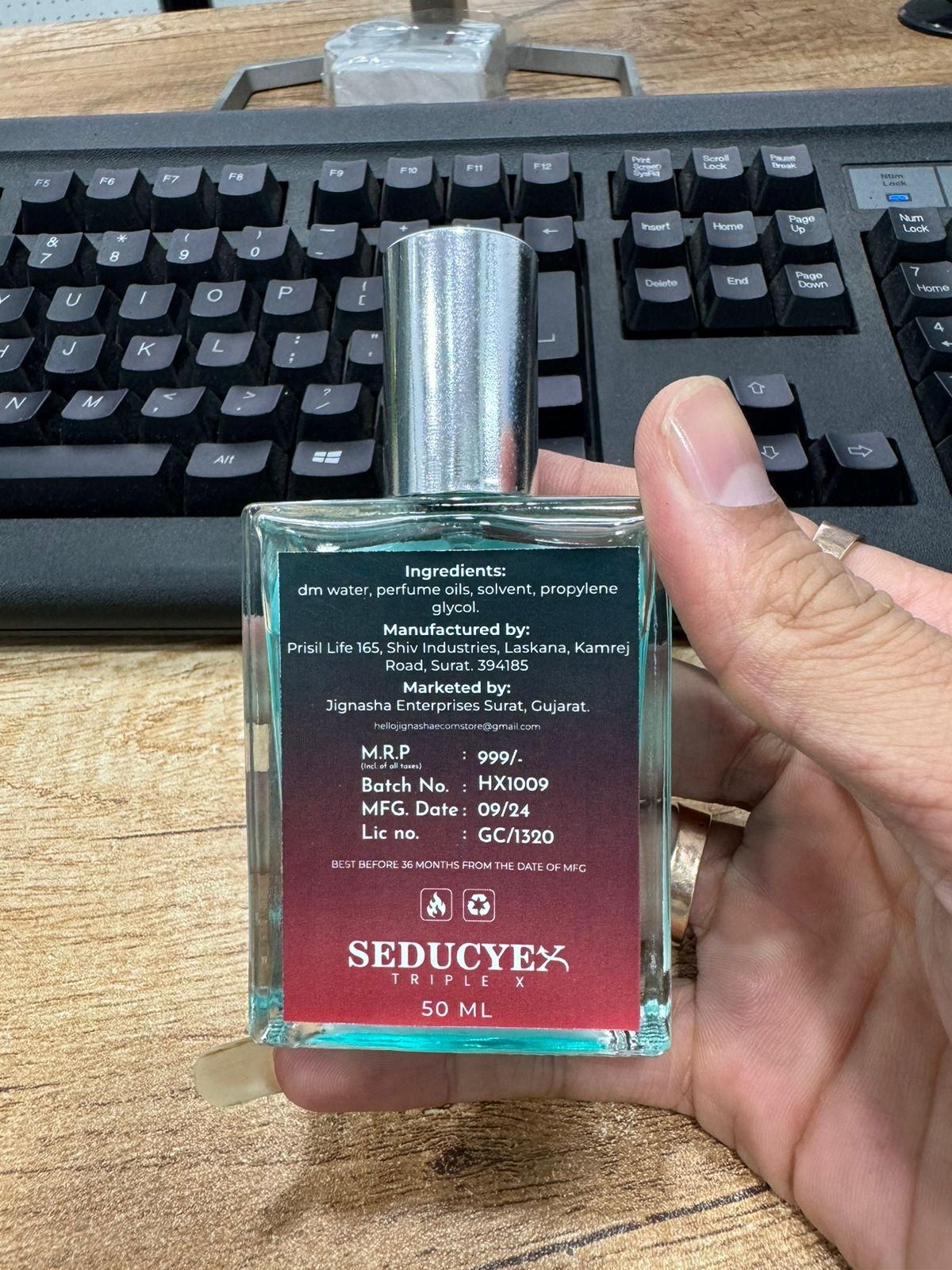 Seducye Triplex Extrait De Parfum 50ML - Fanbuluxe