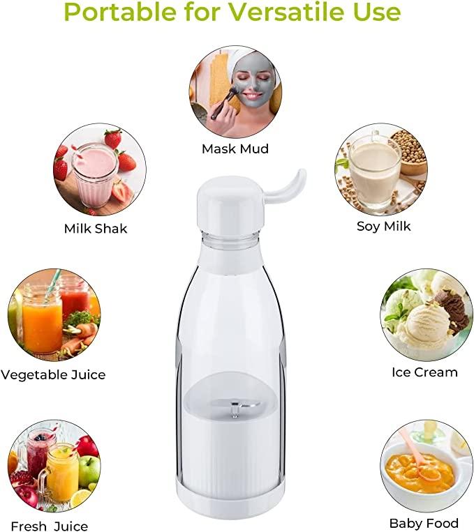 Portable Wireless Mini Blender Juicer – 400ml