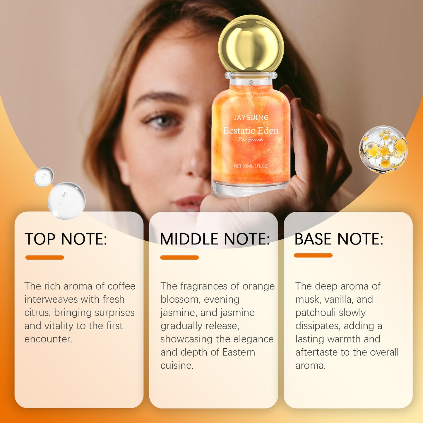 Carnival Eden Perfume | Natural Charm Perfume Water Dating Atmosphere | JAYSUING - Fanbuluxe