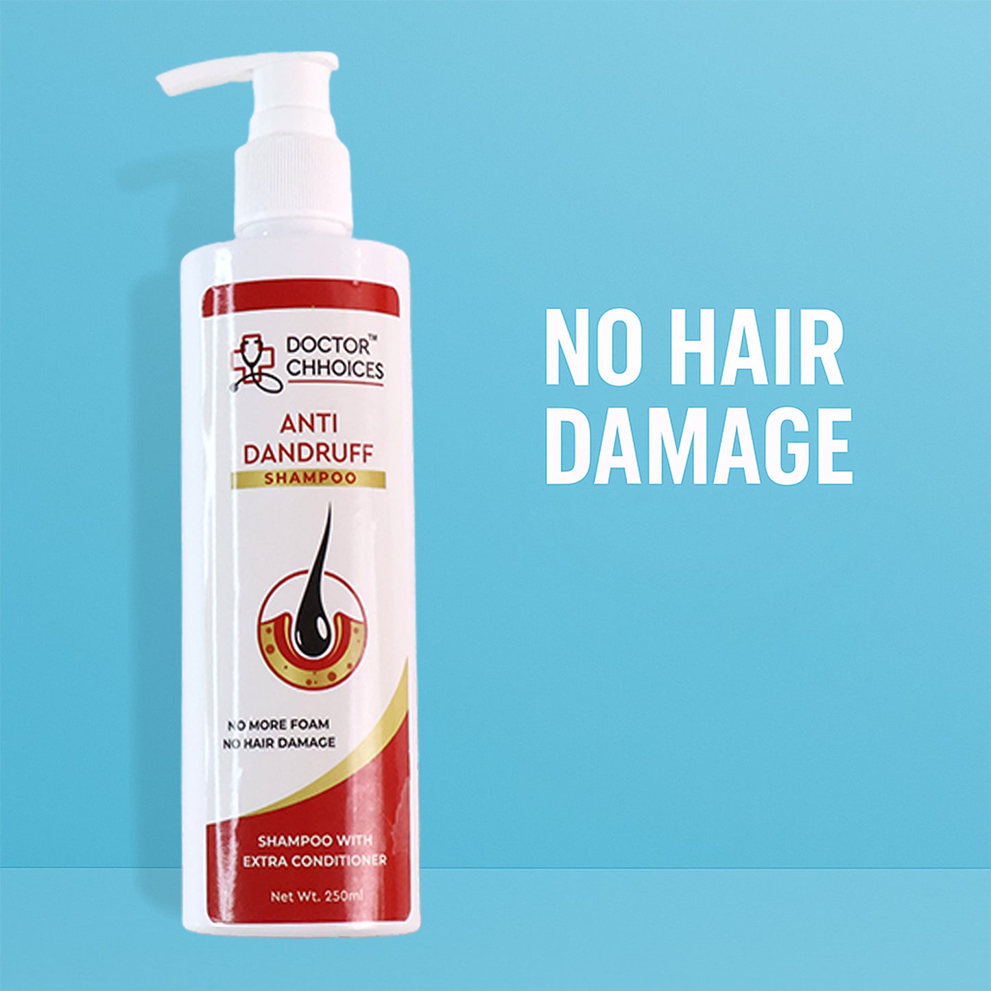 Doctor Chhoices Anti-Dandruff Shampoo with Conditioner – 250ml
