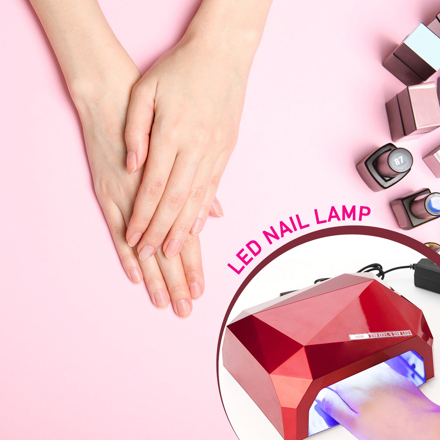 36W LED UV Nail Dryer Lamp
