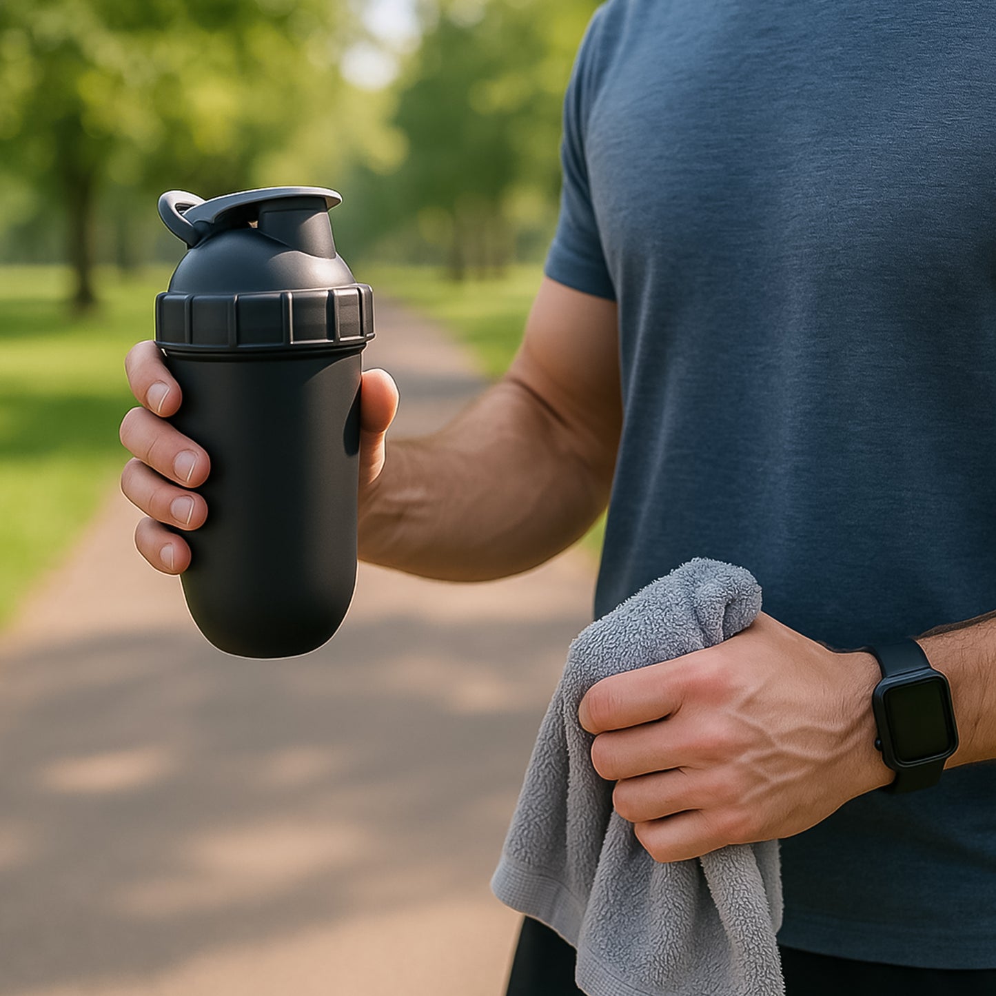Liger 800ML Gym Shaker Bottle – Leakproof Protein Mixer