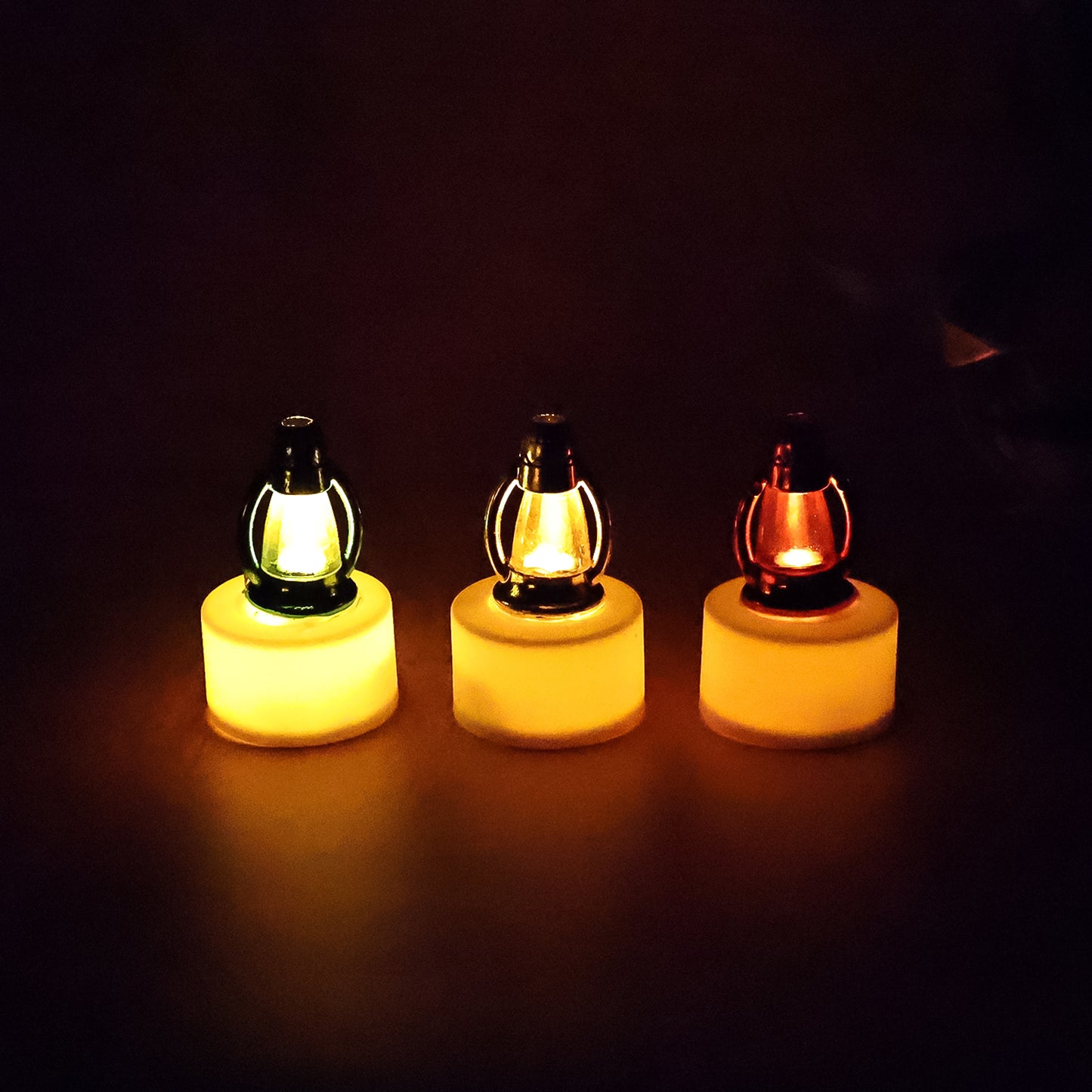 Set of 6 LED Lantern Candles – Flameless Warm Glow Décor Lights