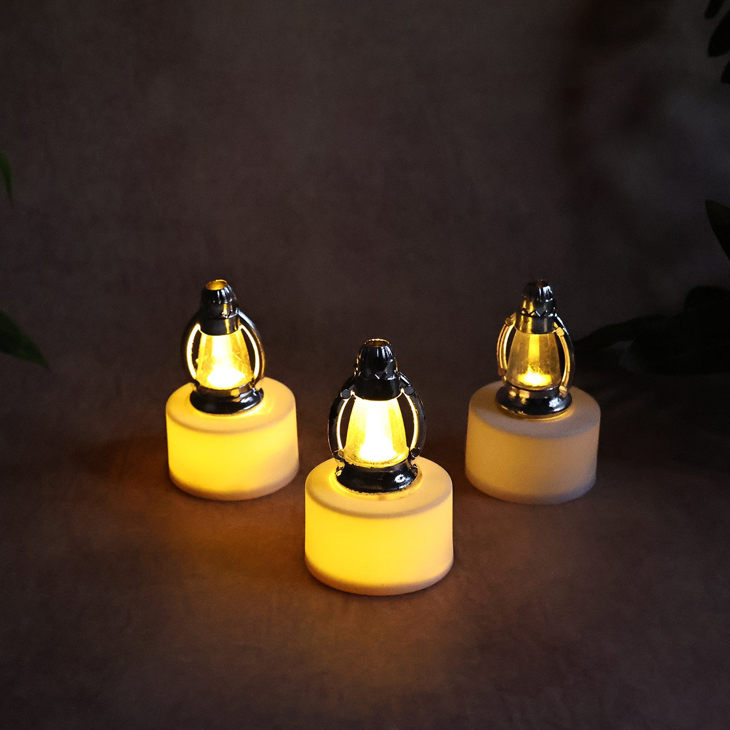 Set of 6 LED Lantern Candles – Flameless Warm Glow Décor Lights