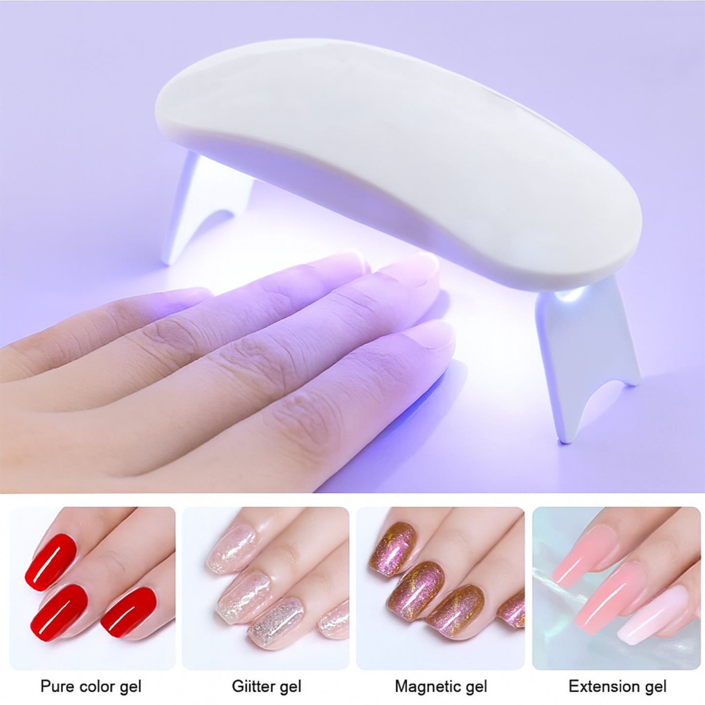 Mini USB UV LED Nail Lamp