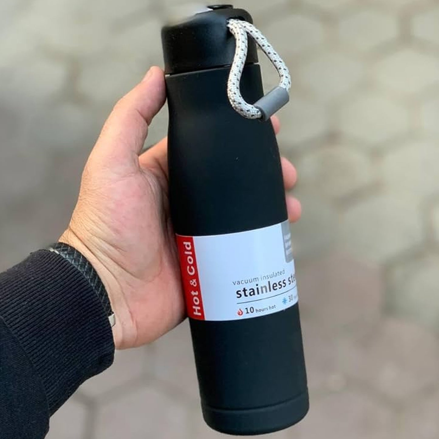 550ml LED Stainless Steel Insulated Water Bottle