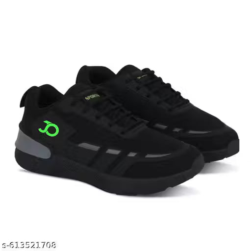 DW1 - Jootiyapa Gen-Z Premium Comfortable Men’s Sneakers – Black