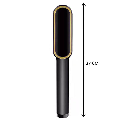 HQT-909B Hair Straightener Brush – Keratin Ceramic Coating | Fast Heat-Up