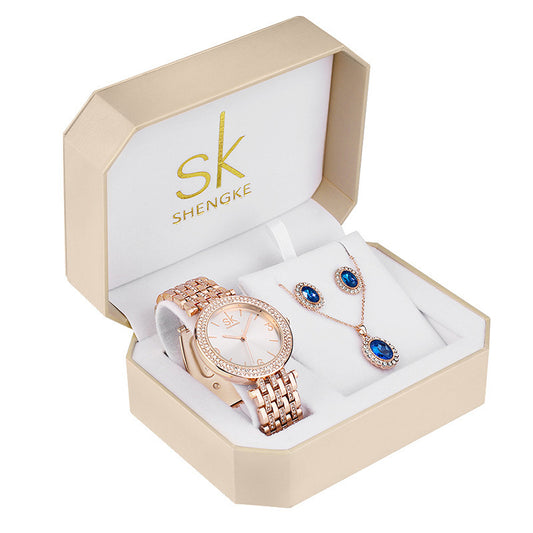Women’s Casual Quartz Watch – 30M Waterproof, 30mm Dial, Stainless Steel Strap - Fanbuluxe