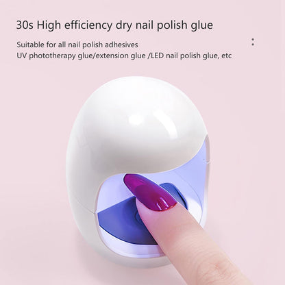 Plug-In LED Nail Dryer – Quick Gel Curing
