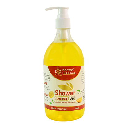 Doctor Chhoices Lemon Shower Gel – 500ml Refreshing Body Wash