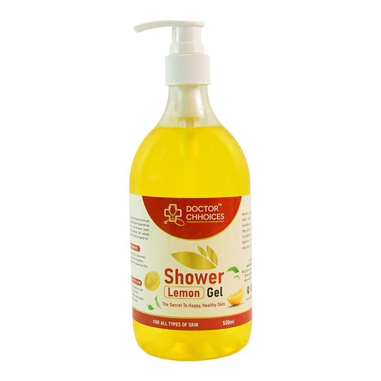 Doctor Chhoices Lemon Shower Gel – 500ml Refreshing Body Wash