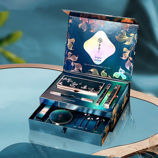 Sotilan Love To Rhyme Makeup Gift Box – 9-Piece Ivory Concealer & Beauty Kit - Fanbuluxe