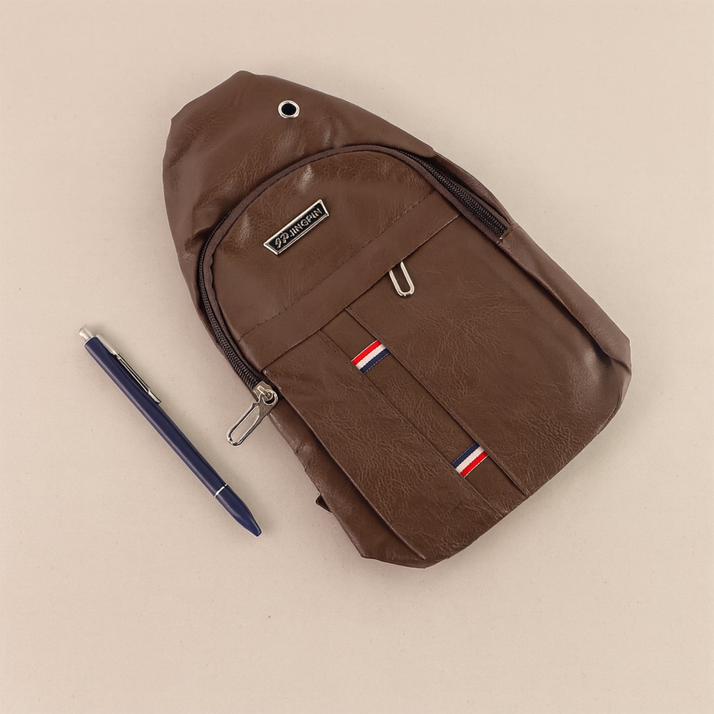 Waterproof Anti-Theft Crossbody Sling Bag with USB & Earphone Hook