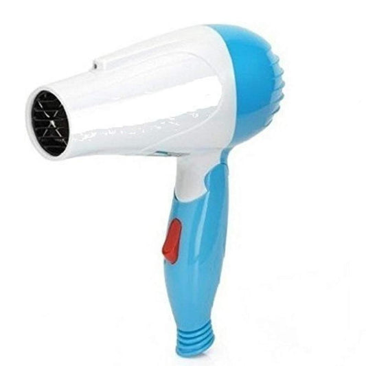 1000W Compact Hair Dryer – 2 Heat Settings, Gentle Drying