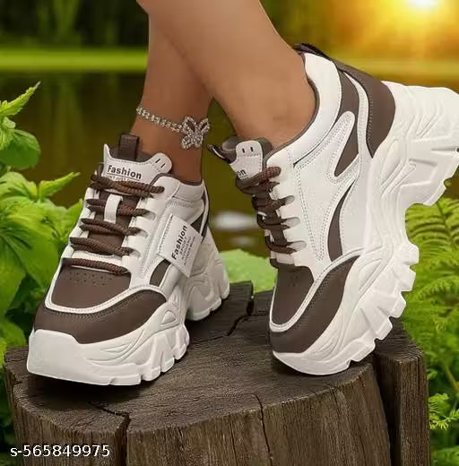 (20A) Elegant Synthetic Leather Shoes for Girls & Women | Stylish Buckle Design