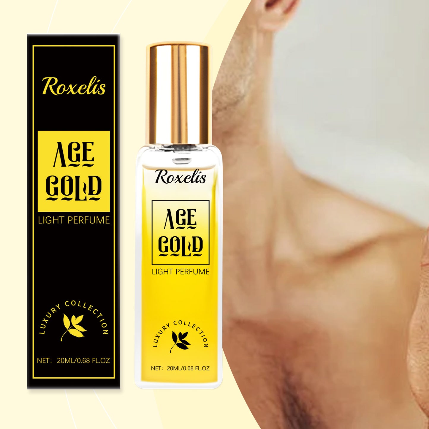 Agarwood Luxury Age Gold Roxelis Light Perfume - Fanbuluxe