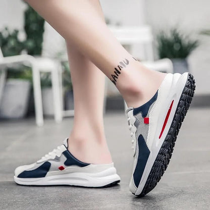 Men’s Fashionable Daily Wear Sneaker Casual Shoes – White & Grey