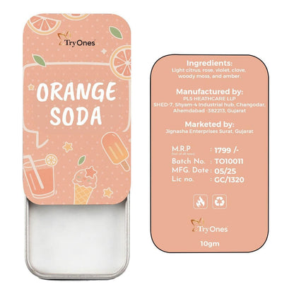 Orange Soda Solid Perfume – 20GM (Pack of 2)