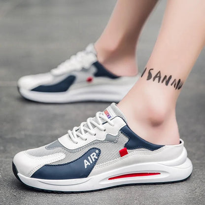 Men’s Fashionable Daily Wear Sneaker Casual Shoes – White & Grey