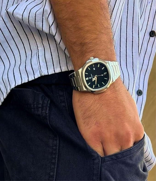 Luxury Stainless Steel Watch – Minimalist Elegance for Every Occasion