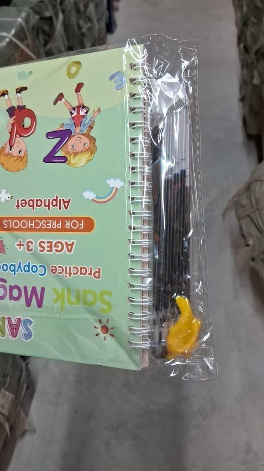 Sank Magic Practice Copybook Set – 4 Books with Pen & Accessories