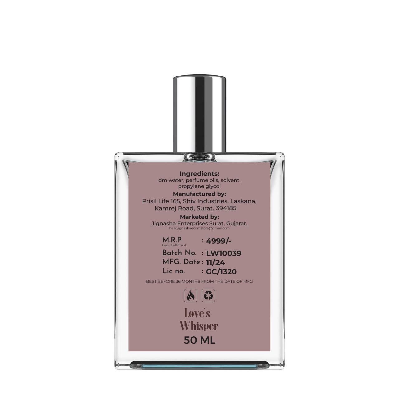 Love's Whisper Eau De Perfum 100 ML Pack of 2 - Fanbuluxe