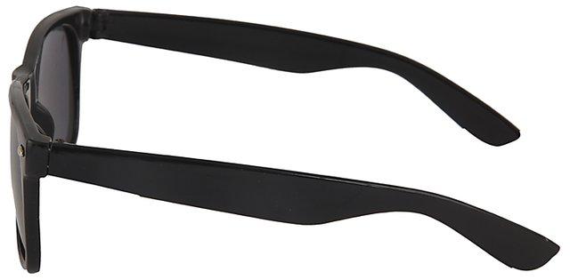 Unisex Clear Black Wayfarer Sunglass