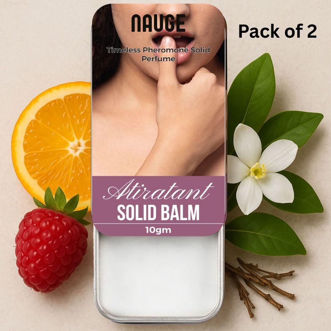 NAUGE Timeless Pheromone Solid Perfume 10gram (Pack of 2) - Fanbuluxe