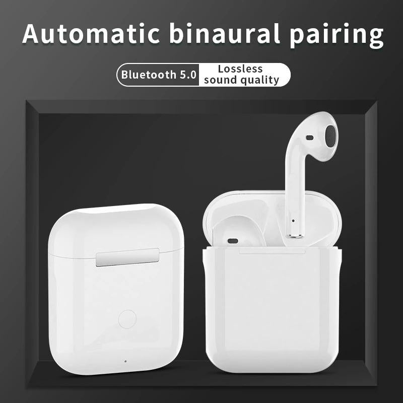 i12 TWS Bluetooth 5.0 Wireless Earbuds – Stereo Headset