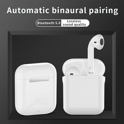 i12 TWS Bluetooth 5.0 Wireless Earbuds – Stereo Headset