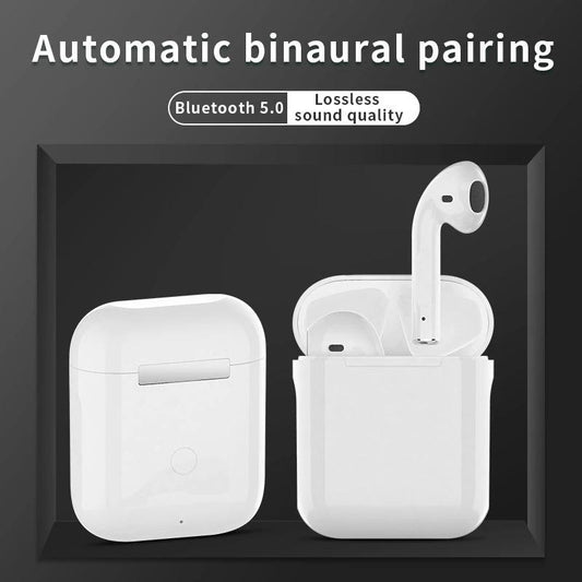 i12 TWS Bluetooth 5.0 Wireless Earbuds – Stereo Headset