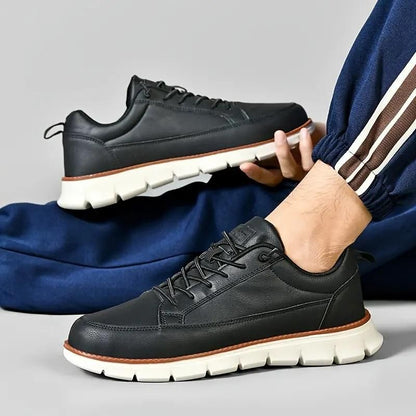 Men’s Stylish Black Casual Sneakers