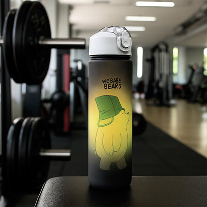We Babe Bears 2-Pc Cartoon Water Bottle Set – 900ml & 300ml