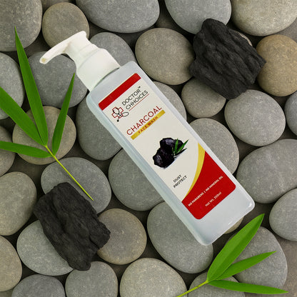 Doctor Chhoices Charcoal Face Wash – 200ml, Deep Detox & Oil Control