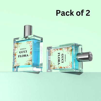 Inspired by Guci Flora Eau De Parfume 50ML (Pack of 2) - Fanbuluxe