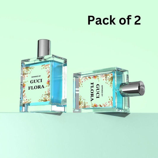 Inspired by Guci Flora Eau De Parfume 50ML (Pack of 2) - Fanbuluxe