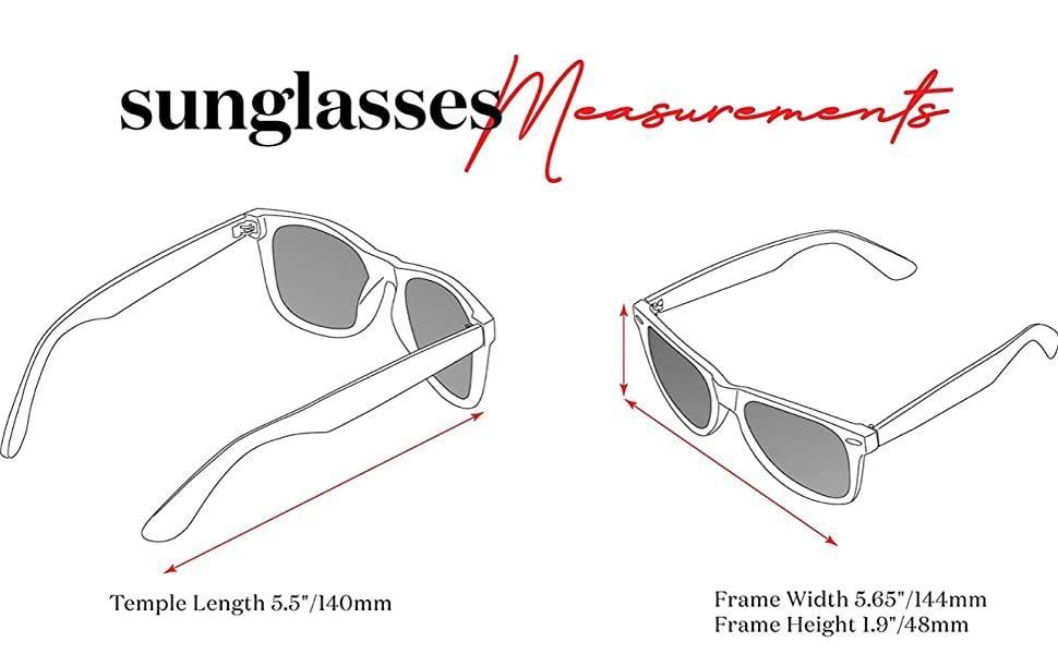 Unisex Black Sunglasses with Box – Sleek Style &amp; Durable Protection