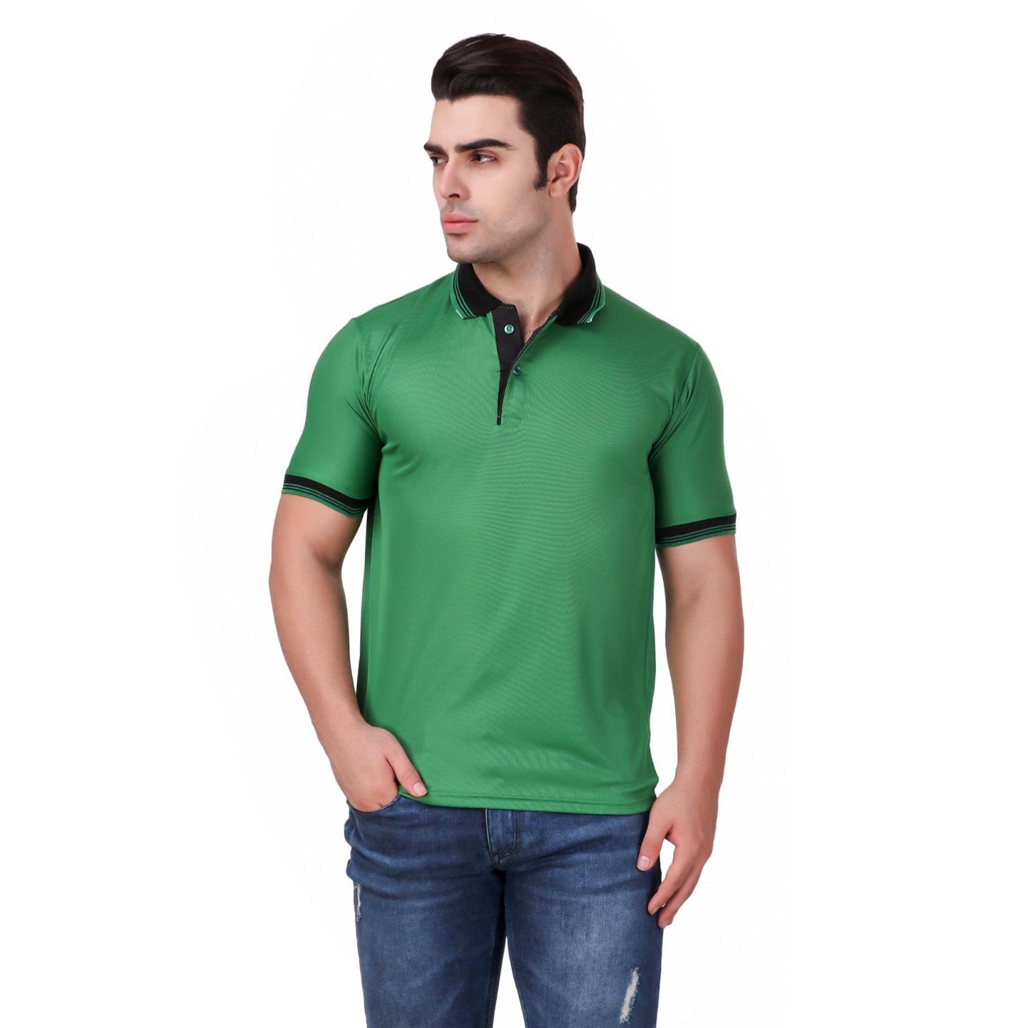 Men’s Polo T-Shirts 5-Pack – Multicolor