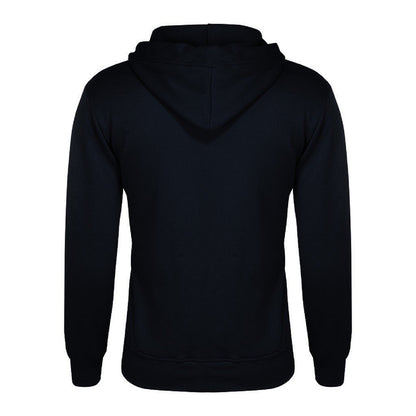 Men’s Cotton Casual Hoodie – White
