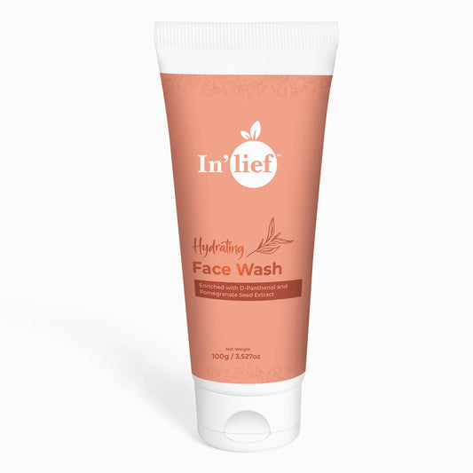 Deep Hydrating Face Wash – D-Panthenol & Pomegranate Seed | 100g Tube