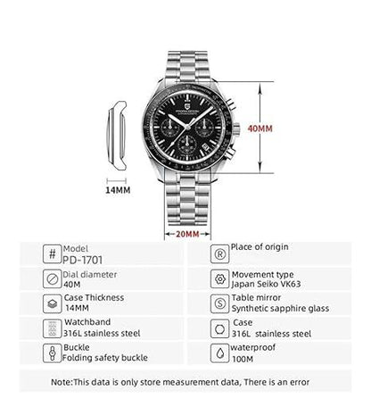 Men Silver Stainless Steel Strap Watch - Fanbuluxe