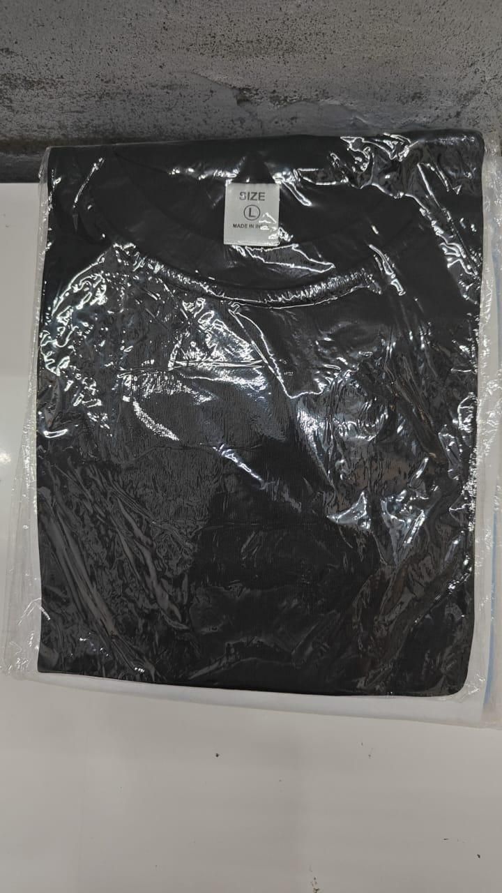 Men’s Round Neck Polyester T-Shirt 4-Pack – Assorted Colors