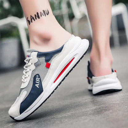 Men’s Fashionable Daily Wear Sneaker Casual Shoes – White & Grey