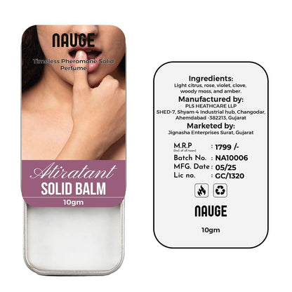 NAUGE Timeless Pheromone Solid Perfume 10gram (Pack of 2) - Fanbuluxe