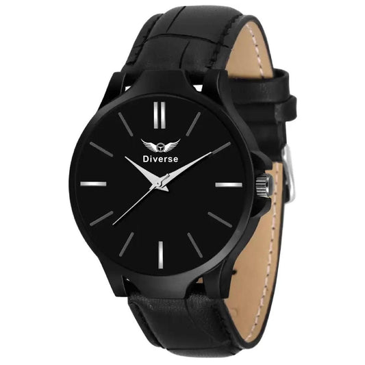 Men’s Ethnic Analog Leather Watch
