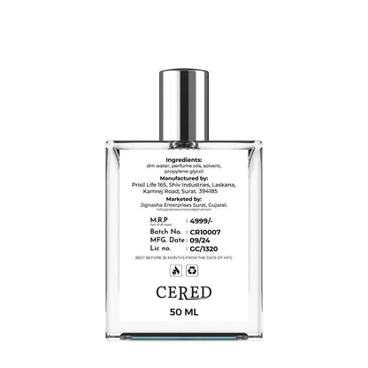 CERED Aventus Perfume 50ML (Pack of 2) - Fanbuluxe