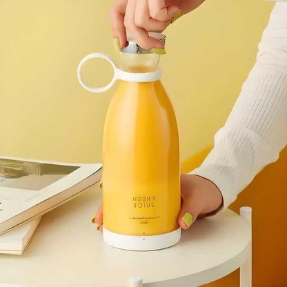 Travel Portable USB Rechargeable Mini Juice Blender – 380ml